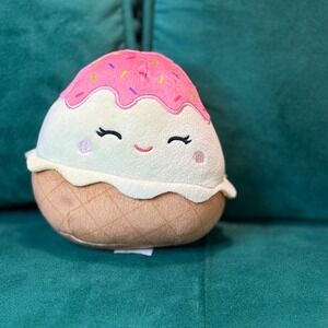 Squishmallows Ice‎ Cream Plush Stuffed Animal Cute Kawaii Decor